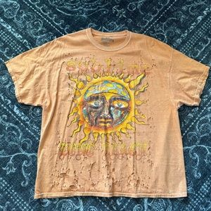 Urban Outfitters Orange Sublime Sun Graphic Tee